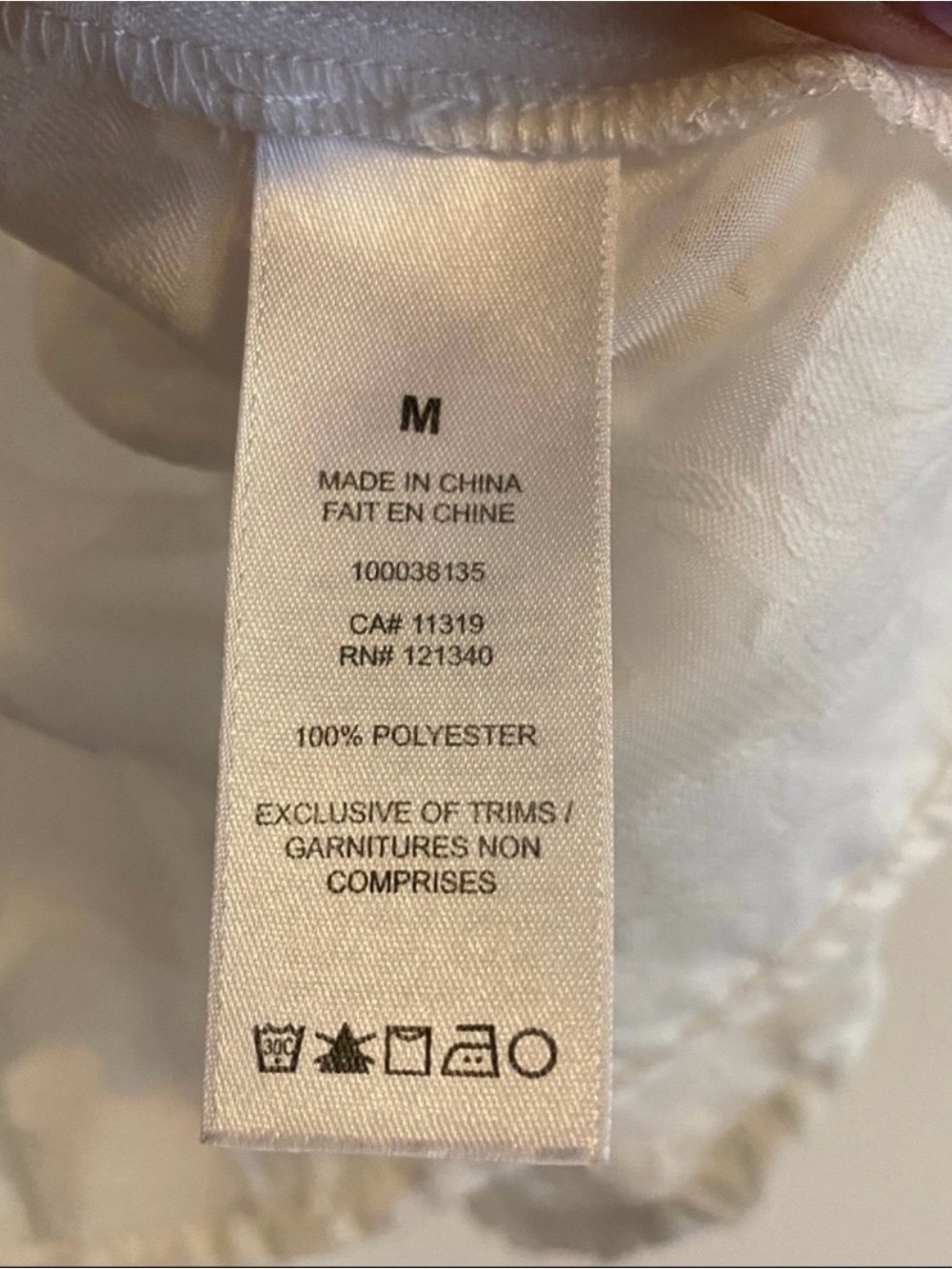 Dynamite White Sheer Jacquard Tie-Waist Kimono - Picture 7 of 7